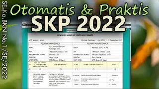 Aplikasi SKP 2022 Guru Tendik: Mudah Otomatis Praktis. [update 7 Februari]