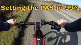 DIY Ebike | Using The Thumb Throttle | Pedal Assist To 99%