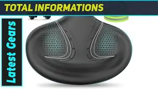 Велосипедное сиденье BLUEWIND Noseless: ОГРОМНОЕ и удобное!