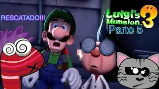 RESCATAMOS al Profesor D-SASTRE con la nueva ASPIRADORA / Luigi´s Mansion 3 / Parte 5
