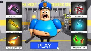 ZOMBIE FAMILY BUYS All New Items In Barry Prison Roblox Fun Game