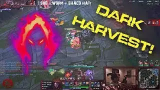 DARK HARVEST SHACO CHUNKS! - Eagzey Stream Highlights #38