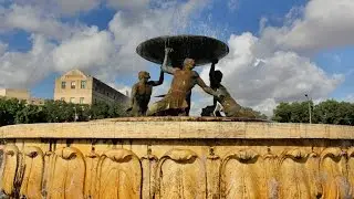 Floriana Gardens and Railway Station, Malta
