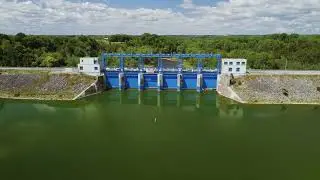 DJI Mini 2 drone footage of Fanshawe Dam in London, Ont.