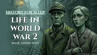 Daily Life in World War II | Sleepy History Stories (with Relaxing Music)