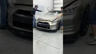 Laying some PPF on a GTR 🛡️