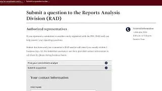 Web Portal for Reporting Help