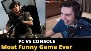 Shroud Warzone Most Funny Gameplay Ever | PC VS CONSOLE