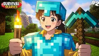 Minecraft Survival (Episode 2,) I finally make BIG progress!