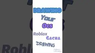 Drawing your OCs Roblox, Gacha Life, Drawing, etc #DigitalAOC #gl2 #roblox #originalcharacter #draw