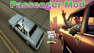 How to add passenger mod in GTA San Andreaz in android