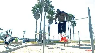 WORLD RECORD 17.5 MUSCLE-UPS - 240+ Pounds
