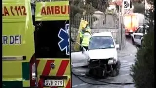 Żagħżugħ fil-periklu tal-mewt wara inċident tat-traffiku