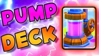 Elixir Pump *GOLEM* Royal Recruits Evolution is Unbeatable Deck 🤯🤯