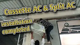 Cassette And Split Units Installation In 2026 || MRACTECH 