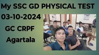 VLOG-5 MY SSC GD PST/PET/DV/DME Review