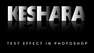 Create a Powerful Overlapping Text Effect with Reflection in Photoshop