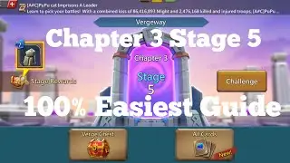 Lords mobile Vergeway Chapter 3 Stage 5 easiest guide|Chapter 3 Stage 5 Vergeway Lords mobile