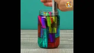 Creative Glass Crafts: Transform Bottles and Jars into Decor! 🏠🎨 #diy #decoration