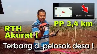 TES JARAK DJI SPARK 2023 DI KAMPUNG 📍 MODE SPORT