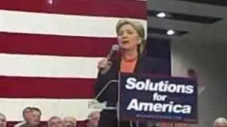 Hillary Clinton in Waco Texas Feb 29 2008 part 3