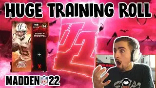 WE PULLED LTD BRANDON MARSHALL! | HUGE TRAINING ROLL | MADDEN ULTIMATE TEAM 22