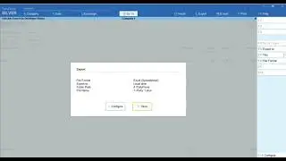Tally tdl Change export file name to bill no and party in sales voucher