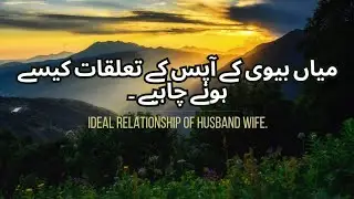 Ideal Marriage Relationship | Islamic Guidance
