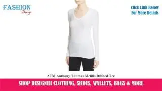 ★★★ ATM&nbsp;Anthony Thomas Melillo&nbsp;Ribbed Tee ★★★