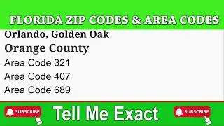 Orlando, Golden Oak ZIP Code and Area Code