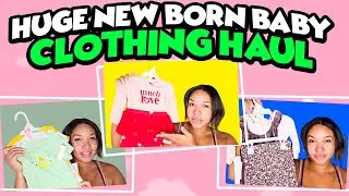 HUGE BABY GIRL CLOTHING HAUL 💕 #FirstTimeMother