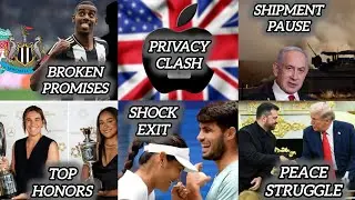 Global News Today:Trump-Putin Talks, Apple Privacy Row, Gaza Hostages & Sports Shocks #news #warzone