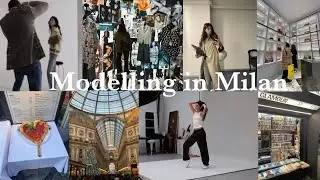 vlog - modelling in Milan (bts shoots, castings, exploring)