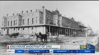 Officers kill a murderous outlaw in the Joss House Shootout of 1903