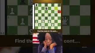 Find the mate in 3 in cont....#chess #checkmate #chessstrategy #chessmate #chessculture