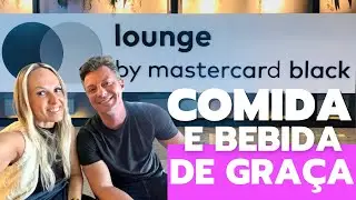 TOUR LOUNGE MASTERCARD BLACK AEROPORTO GUARULHOS l COMIDA E BEBIDA DE GRA&Ccedil;A