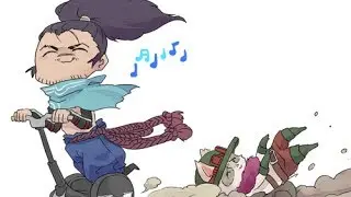 League Of Legends - Duo Top Teemo and Yasuo - Gameplay and Commentary