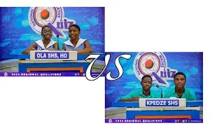 OLA GIRLS SHS ARE KNOCKED OUT BY KPEDZE SHS|| NSMQ2024 || VOLTA REGIONAL QUALIFIERS||