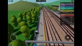 Stepford County Railway: Connect Class 444 and Class 221 both passing Starryloch Station