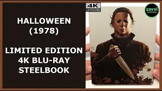 HALLOWEEN (1978) - LIMITED 4K BLU-RAY STEELBOOK UNBOXING - ZAVVI EXCLUSIVE