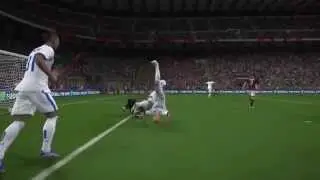 Hilarious FIFA 14 celebration bug (PS4)