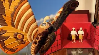 Mothra and Shobijin Twins Boxed Set - 5 Points XL Mezco - Review