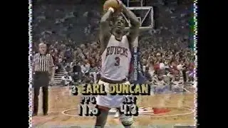 Earl Duncan Rutgers Basketball 1990-91