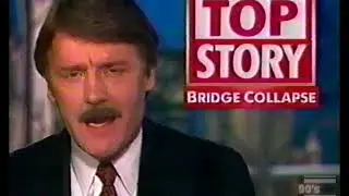 KING TV 5 Seattle I-90 Bridge Sinking Thanksgiving 1990