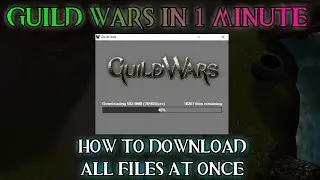Guild Wars in 1 minute - How to download all GW files at once? #Shorts [Command Line Arguments]