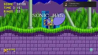 Sonic Origins Newbie Hero Trophy