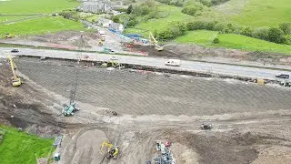 A595 Moresby Hall Highway Construction