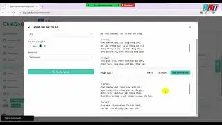 AI Voice - Tạo Nhạc, B&agrave;i H&aacute;t Rất Chất & Tuyệt Vời.