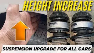 Fix Low Ground Clearance Issue of your Car..!! Front & Rear Spacers || Suspension Upgrade