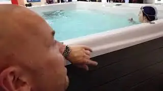 Swimming live in a swim spa prices from &pound;9,999